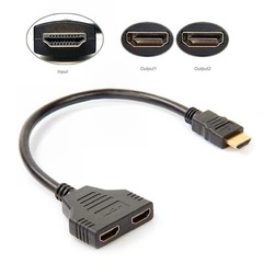 4K HDMI Cable Splitter Adapter 2.0 Converter 1 In 2 Out 1 Male to 2 Female lot