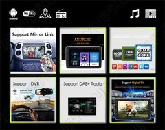 1GB +16GB Rotatable 1Din 10.1″ Quad-Core Car Stereo Radio GPS WiFi Android 9.0