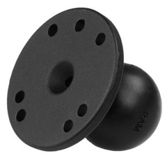 RAM-202U Ram Mounts 2.5-Inch Round Base with AMPs Hole Pattern & 1.5 Inch Ball