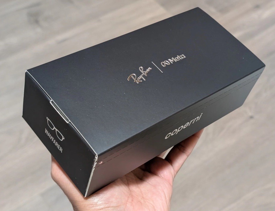 [LIMITED EDITION] Transparent Ray-Ban Meta x Coperni Wayfarer Glasses [Sealed]