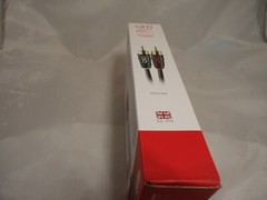 QED QE2707 Profile Precision Audio Cable – RCA to RCA – 5m (16.4 feet)