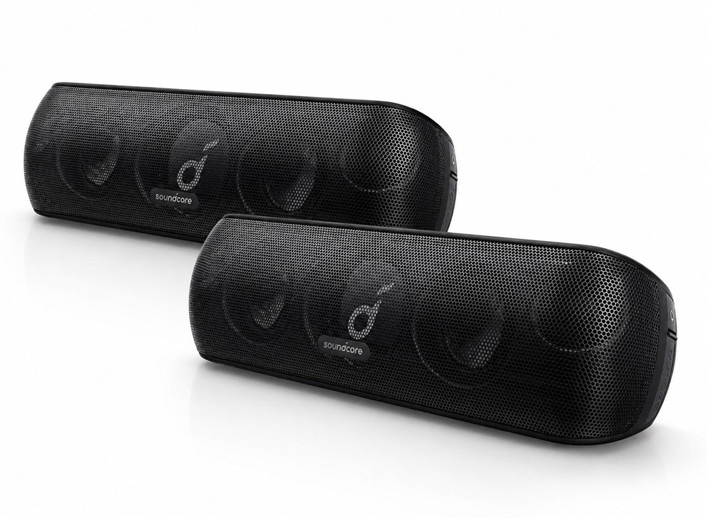 2 For 1 Anker Soundcore Motion + Bluetooth Speakers 30W aptX Audio IPX7 Black