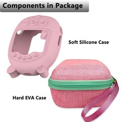 Silicone Cover and Hard Carrying Case for JBL Clip 5 Portable Bluetooth Speaker,