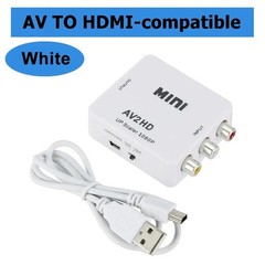 HDMI Adapter for PS3 VCR DVD | 1080P RCA to AV Converter