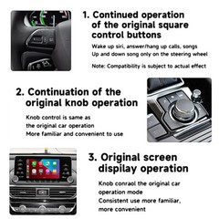 Wireless CarPlay Adapter For iPhone Apple Wireless Carplay Dongle,Plug Play 5GHz