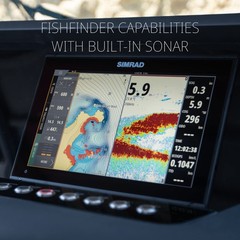 Simrad GO7 XSR – 7-inch Chartplotter with Active Imaging 3-in-1 Transducer