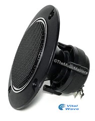 (4) Flush Mount 4″ inch Round Super Horn TWEETERS Speakers Car Audio Home Stereo