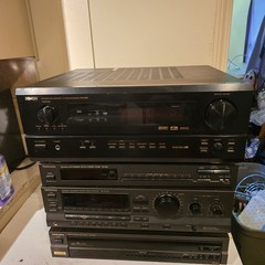 Denon AVR-2800 AV Surround Receiver 5.2 Vintage Working