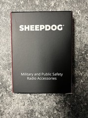 SHEEPDOG HDLO COVERT EARPIECE (BLACK) 3.5mm – New
