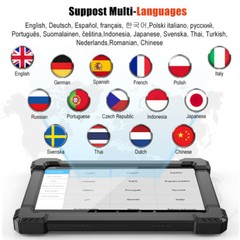 Automotive All System Diagnostic Scanner OBD2 Car Code Reader Scan Tool ABS SRS