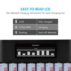 Tenergy NiMH AA and AAA Charger (USB Input)