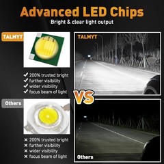 LED Pods Light, 4 Inch LED Fog Lights White, 40W Led Cube Lights Off Road