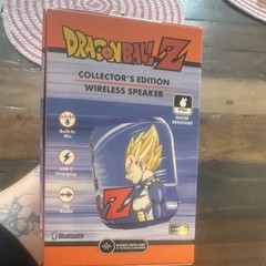 Dragon Ball Z Collector’s Edition Bluetooth Speaker Water Resistant USB-C FM Ra…