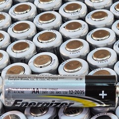 100 Energizer AA Industrial EN91 1.5v Alkaline Batteries LR6 Exp. 12/2035