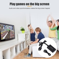 PS2 to HDMI Converter Video Adapter HD for PlayStation 1/2/3 1080P HDTV Monitor