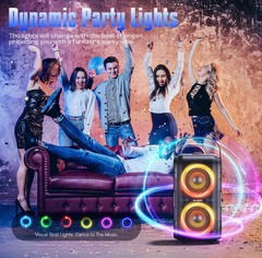 W-KING T9-2 Party Loudest Portable Bluetooth Speaker Wireless Boom Box 180W Max