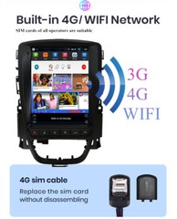 9.7” Android 10 4+64GB Radio Player GPS SIM For Buick Verano 2010-2014