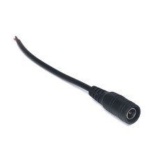 12V DC Power Socket Jack Male + Female Connector Cable Plug Wire 5.5×2.1mm