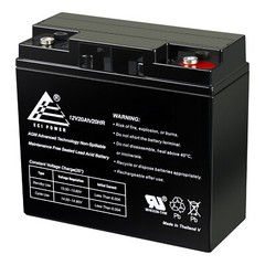 Used: 12V 20AH Rechargeable VRLA AGM Sealed Lead Acid Battery