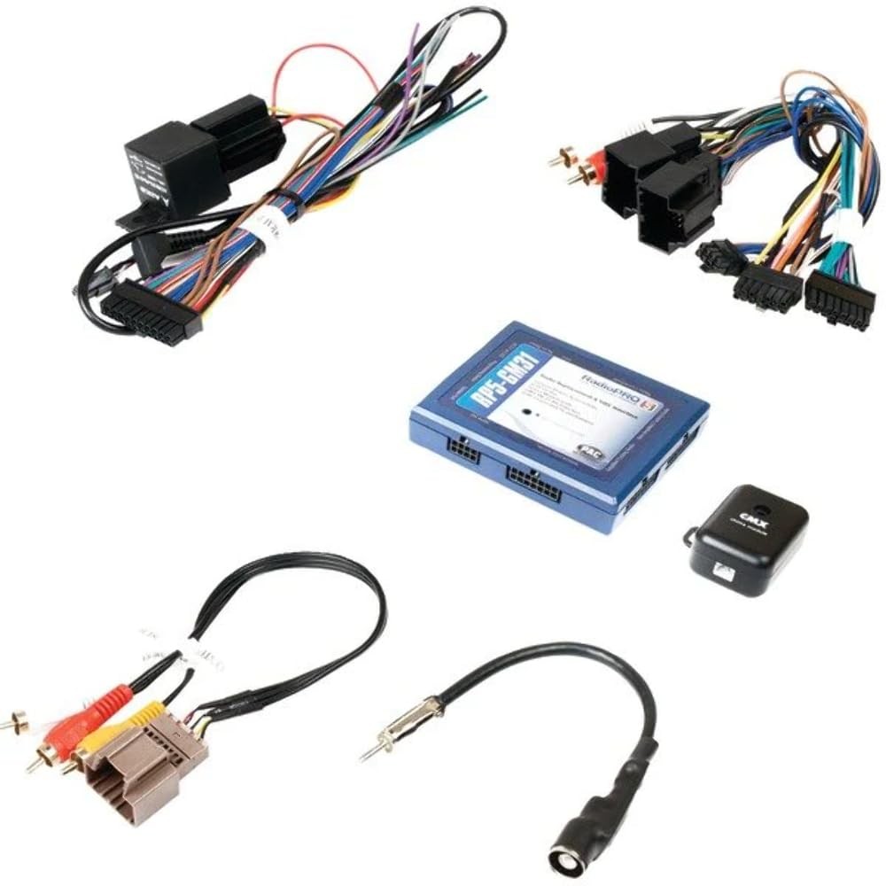 RP5-GM31 Radio Replacement Interface 8.60in. x 8.50in. x 2.10in., Blue