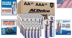 ACDelco 48-Count Super Alkaline Battery Combo Pack