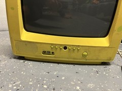 Nickelodeon SpongeBob SquarePants 13″ CRT TV Model SB314 Turns On NO REMOTE