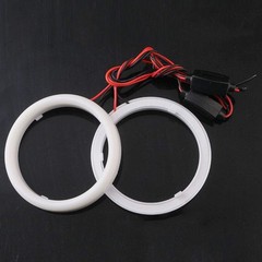 E-Bright 70MM Halo Rings Car Angel Eyes Led halo rings Lamp Housing 70MMWhite