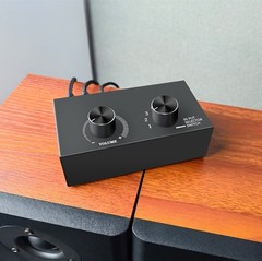 6-Way Audio Switcher, 3.5mm (1/8″) Stereo Switcher 6In 1Out