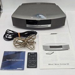 Bose Wave Music System III w/Remote Graphite Gray Tested Works Great