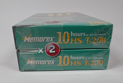 Lot 2 New Memorex 10 Hours T-200 High Standard Video Cassette VHS Sealed