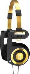 Porta Pro Limited Edition Black Gold On-Ear Headphones with Mic & Volume Control