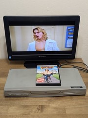 SANSUI HDLCD19WB 19″ 720p HD LCD Retro Gaming TV Monitor VGA Component – TESTED