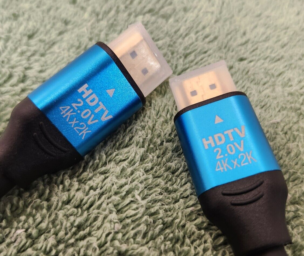 4K HDMI Cable, HDMI 2.0 Cable 0.5M/1.5FT – Ultra High Speed – HDTV 2.0V 4Kx2K