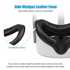 6IN1 Accessories Kit for Oculus Quest 2 VR Eye Face Cover Cushion PU Leather Pad