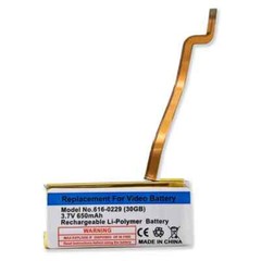 650/850mAh Li-ion Battery Replace for iPod Video 30/80GB Classic 120GB 160GB LOT