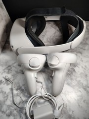 Meta Oculus Quest 2 64GB VR Headset With Controllers And Adjustable Headstrap