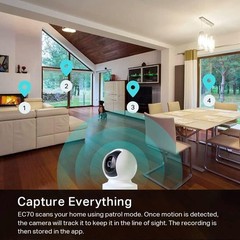 TP-Link Kasa Spot Camera Night Vision 1080p EC70 (Full HD)