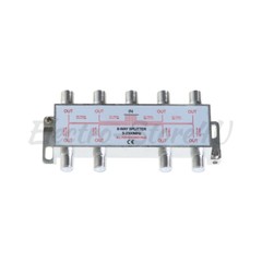 Coaxial Cable Splitter 2 3 4 6 8 Way RG6 RG59 Coax 5-2300 MHz Satellite HDTV