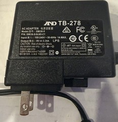 A&D Weighing TB-278 Adapter