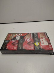 Panasonic VHS-C TC-40 SHG 2 Hours-New Sealed 3 Pack Lot 6 Hours 3 Tapes EXC