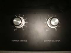 TOA MP-032B 10 CHANNEL PASSIVE MONITOR PANEL