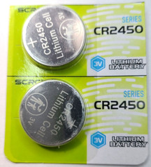 2 PACK CR2450 3V LITHIUM BATTERY (GOOD EXPIRE 12/29) DL2450 FREE TRACKING