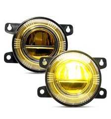 Yellow Lens Fog Lights Driving Lamp Fit for 16-25 Honda Civic Sedan Hatchback