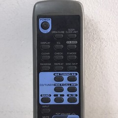 Kenwood RC-301 Audio CD Tuner Remote Control RXDA3 RXDA8 XD43 RXD Cleaned Tested