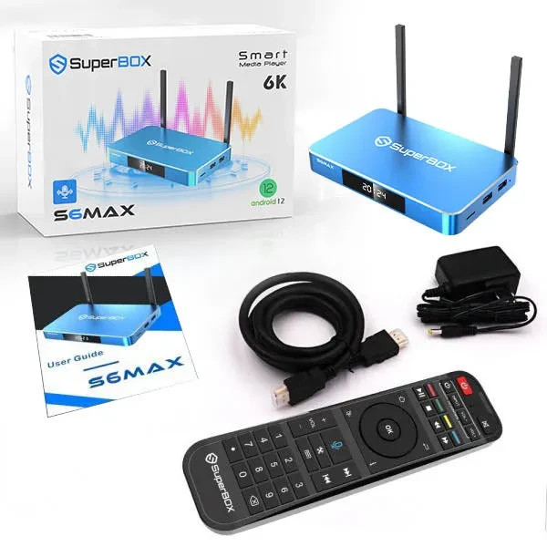 2025 SUPERBOX S6 MAX – 20% OFF SALE! 💥 FREE USA SHIPPING – LIFETIME SUPPORT