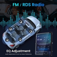 12.1″ Qualcomm Car Radio Stereo GPS Carplay Android For Ford Explorer 2011-2019