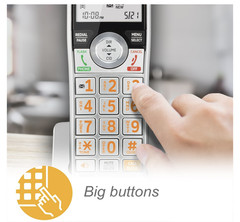 AT&T CL82507 DECT 6.0 5-Handset Cordless Phone with Answering Machine, Call Bloc