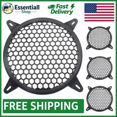 Durable ABS Subwoofer Grill Covers – 8-Inch Speaker Protection, Easy Install