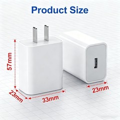 Wall Mountable 5V 2A Outdoor USB Power Adapter for Multiple Cam Models – 2 Pack