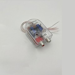 2-Channel RCA Line Out Level Car Speaker High to Low Impedance Converter 2PCS